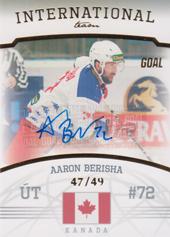 Berisha Aaron 22-23 GOAL Cards Chance liga International Team Autograph #IT-15