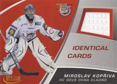 Kopřiva Miroslav 08-09 OFS Plus Jersey Identical Cards #J-11