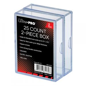 Plastová krabička UltraPro 2-dílná na 25 karet 2-pack
