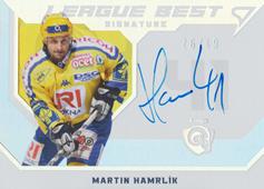 Hamrlík Martin 21-22 Tipsport Extraliga League Best Auto #LS-01