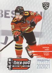 Knight Corban 2021 KHL Exclusive Leaders Playoffs KHL #LDR-PO-007