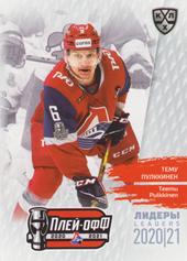 Pulkkinen Teemu 2021 KHL Exclusive Leaders Playoffs KHL #LDR-PO-053