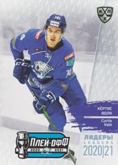 Valk Curtis 2021 KHL Exclusive Leaders Playoffs KHL #LDR-PO-096