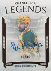 Kucharczyk Radim 22-23 GOAL Cards Chance liga Legends Autograph #LL-5