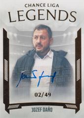 Daňo Jozef 22-23 GOAL Cards Chance liga Legends Autograph #LL-13