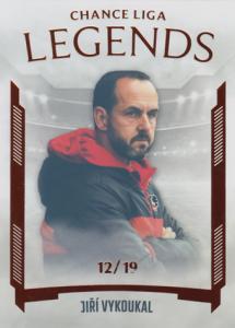 Vykoukal Jiří 23-24 GOAL Cards Chance liga Legends Parallel #LL-VYJ