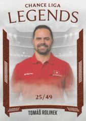 Rolinek Tomáš 22-23 GOAL Cards Chance liga Legends Parallel #LL-14