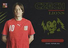 Rosický Tomáš 2022 Pro Arena Repre v srdcích Czech Lions #LI15