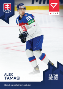 Tamáši Alex 2022 Hokejové Slovensko LIVE #L-03