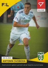 Svoboda Antonín 21-22 Fortuna Liga LIVE #L-025