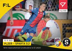 Plzeň-Sparta Praha 21-22 Fortuna Liga LIVE #L-027