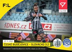 České Budějovice-Slovácko 21-22 Fortuna Liga LIVE #L-068