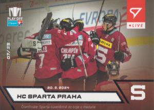 Sparta Praha 23-24 Tipsport Extraliga LIVE #L-72