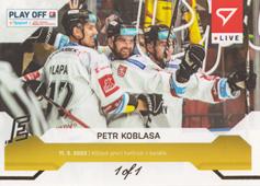Koblasa Petr 22-23 Tipsport Extraliga LIVE Gold #L-103