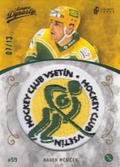 Měsíček Radek 2021 Legendary Cards League Dynasty Logo Manufactured Patch #13