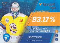 Volden Lars 17-18 Tipsport Liga Lídri štatistik 2016-17 #16