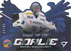 Machovský Matěj 23-24 Tipsport Extraliga Magic of the Goalie Die Cut Limited #MG-05