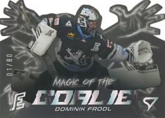 Frodl Dominik 23-24 Tipsport Extraliga Magic of the Goalie Die Cut Limited #MG-12