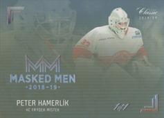 Hamerlík Peter 18-19 OFS Chance liga Masked Men Platinum Rainbow #MM20