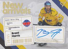 Harris Brant 23-24 Tipsport Extraliga New Arrivals Auto #NAS-BH
