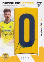 Bartošák Lukáš 22-23 Fortuna Liga Nameplate Letters "O" #NL-LB