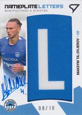 Talovierov Maksym 22-23 Fortuna Liga Nameplate Letters "L" #NL-MT