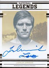 Jurkemik Ladislav 19-20 Futbalové Slovensko National Legends Autograph #L06