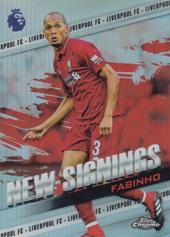 Fabinho 18-19 Topps Premier League Chrome New Signings Refractors #NS-F