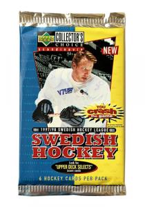 1997-98 UD Collector's Choice Swedish Hockey Hobby balíček