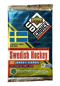 1998-99 UD Collector's Choice Swedish Hockey Hobby balíček