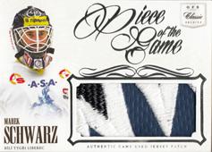 Schwarz Marek 14-15 OFS Classic Piece of the Game Jersey Patch #PG-30