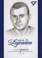 Černický Július 2018 Pocta legendám Portrét Blue #PT03