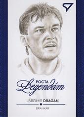 Dragan Jaromír 2018 Pocta legendám Portrét Blue #PT07