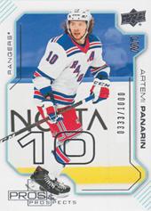 Panarin Artemi 20-21 Upper Deck UD Pros and Prospects #PP-2