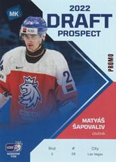 Šapovaliv Matyáš 2022 MK Reprezentace Draft Prospects Promo #DP-3