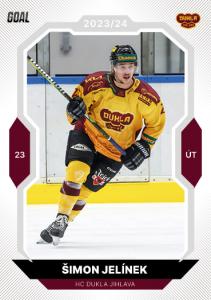 Jelínek Šimon 23-24 GOAL Cards Chance liga #97