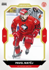 Matěj Pavel 23-24 GOAL Cards Chance liga Gold #324