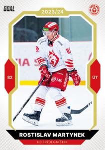 Martynek Rostislav 23-24 GOAL Cards Chance liga Gold #326