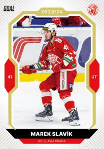 Slavík Marek 23-24 GOAL Cards Chance liga Gold #337