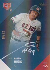 Mužík Martin 2020 OFS Classic Czech Baseball Authentic Signature #MA-U