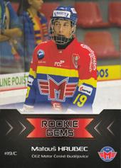 Hrubec Matouš 18-19 Premium Cards Rookie Gems #RC-03