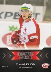 Duda Tomáš 18-19 Premium Cards Rookie Gems #RC-14