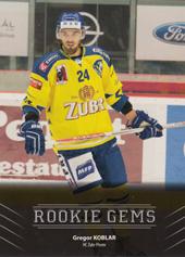 Koblar Gregor 17-18 Premium Cards Rookie Gems #24