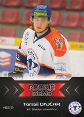 Dajčar Tomáš 18-19 Premium Cards Rookie Gems #RC-25