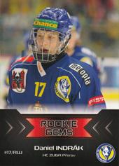 Indrák Daniel 18-19 Premium Cards Rookie Gems #RC-32