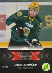 Jenáček Jakub 18-19 Premium Cards Rookie Gems #RC-36