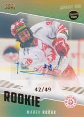 Ročák Marek 22-23 GOAL Cards Chance liga Rookie Autograph #RO-13