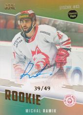 Ramik Michal 22-23 GOAL Cards Chance liga Rookie Autograph #RO-14