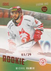Ramik Michal 22-23 GOAL Cards Chance liga Rookie Parallel #RO-14