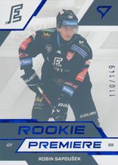Sapoušek Robin 22-23 Tipsport Extraliga Rookie Premiere Limited #RP-09